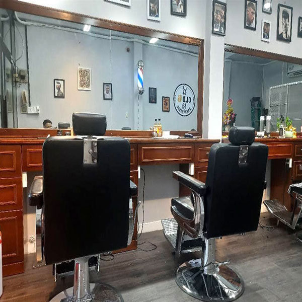 Bộ gương kệ tủ Barber BK-466