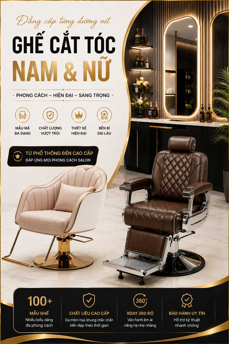 Banner ghế nam nữ