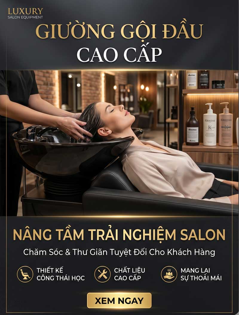 GIƯỜNG GỘI ĐẦU