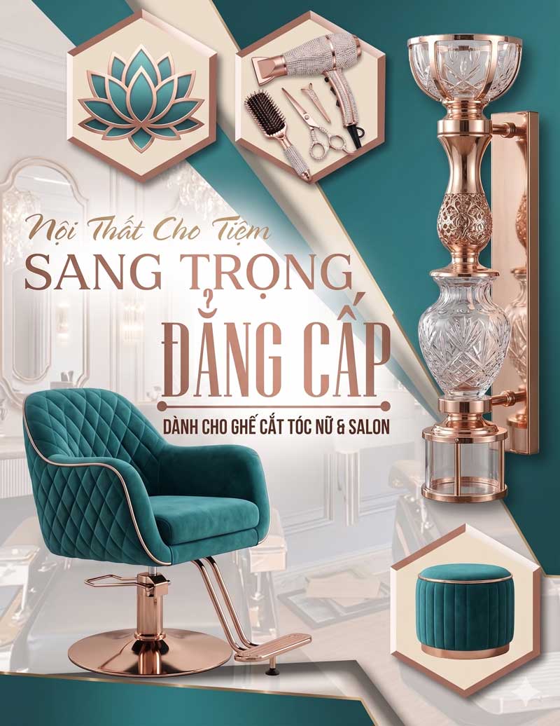 GHẾ CẮT TÓC NỮ