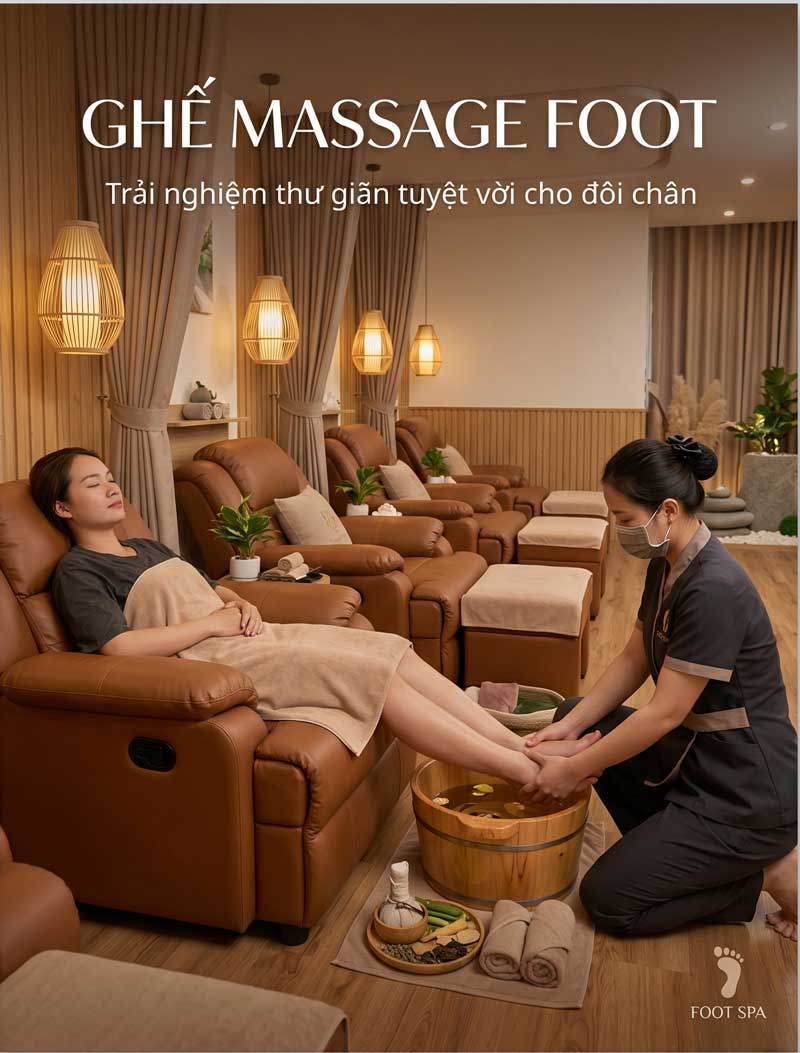GHẾ MASSAGE FOOT
