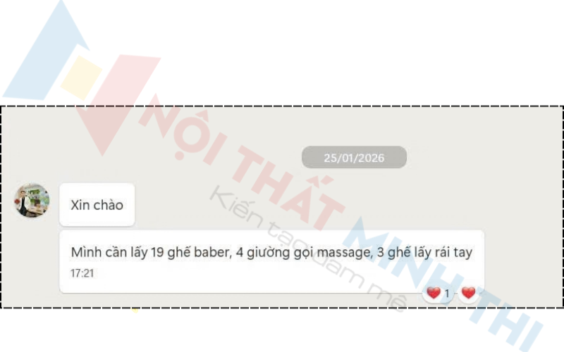 Hình ảnh tin nhắn khách hàng