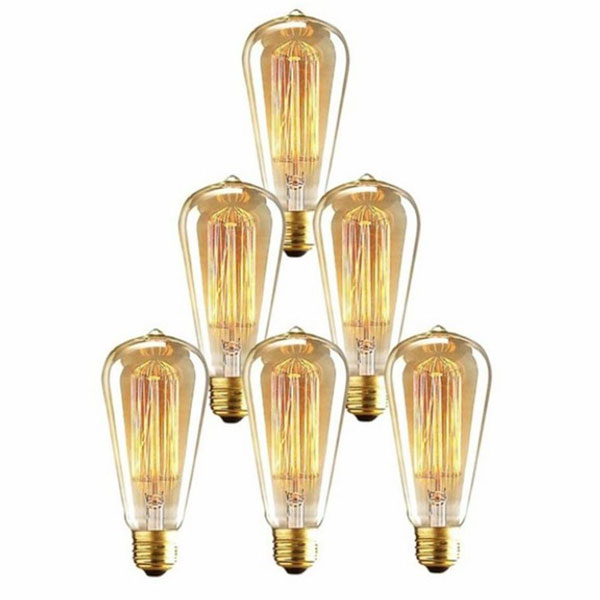 Bóng đèn edison sợi tóc ST64 40W