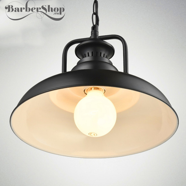 Đèn thả trần barber cổ điển nắp chụp