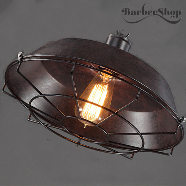 Đèn thả trần barber cổ điển nắp chụp