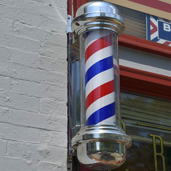 Đèn xoay barber pole
