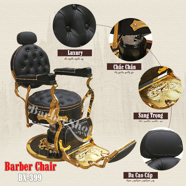 Ghế cắt tóc nam Barber BX399