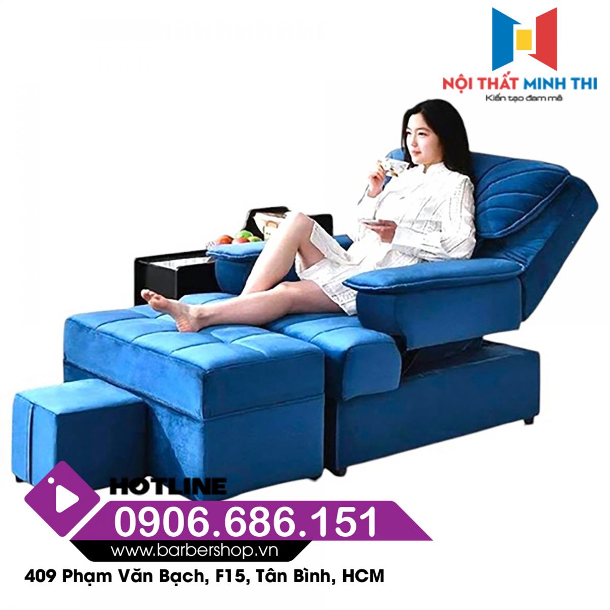 Ghế massage foot cao cấp nâng hạ điện FM-90