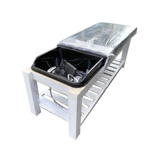 Giường gội đầu gỗ Barber Royal BG-842