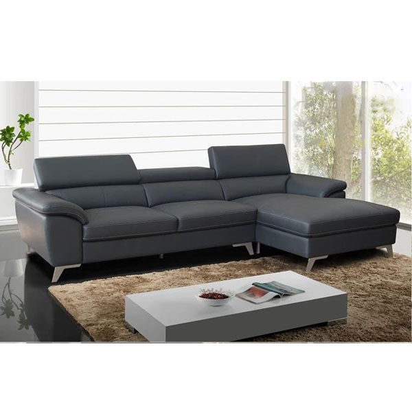 sofa góc chất liệu da koria cao cấp sf-02