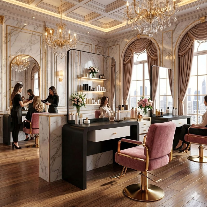 Kệ gương có hộc Barber BK-370