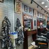 Bộ tủ kệ gương Barber BK-450