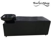 Giường gội gỗ bọc da Barber BG-52V