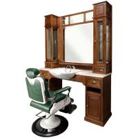 Bộ tủ gương cắt tóc nam Barber BK-580