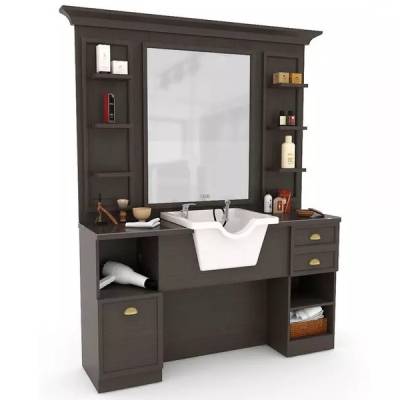 Bộ tủ gương cắt tóc nam Barber BK-570