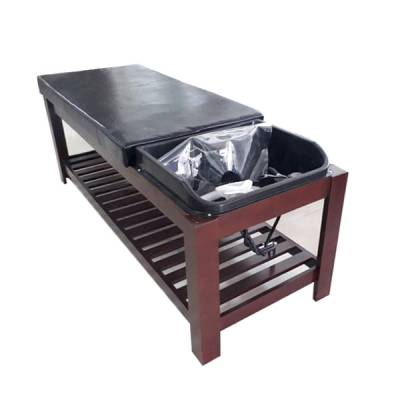 Giường gội đầu gỗ Barber Royal BG-842