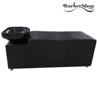 Giường gội gỗ bọc da Barber BG-52V