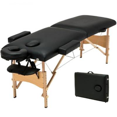 Giường massage vali chân gỗ BM-842G