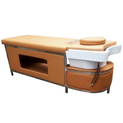 Giường gội đầu Royal BG-031 inox